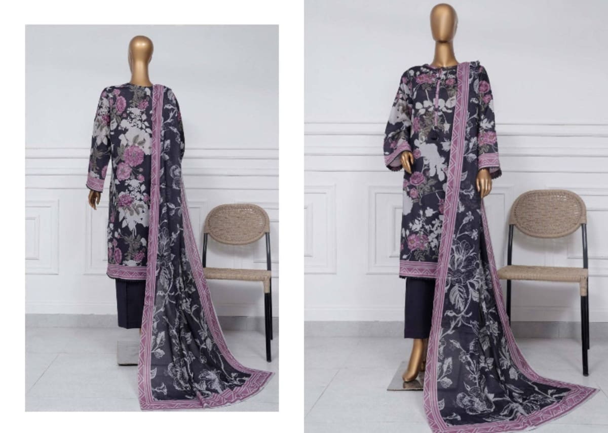 Sadabahar Printed Lawn M52 9