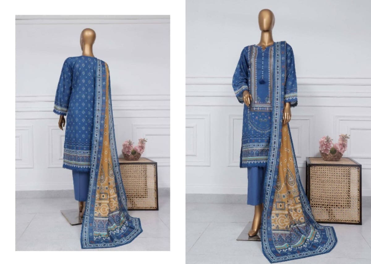 Sadabahar Printed Lawn M52 11