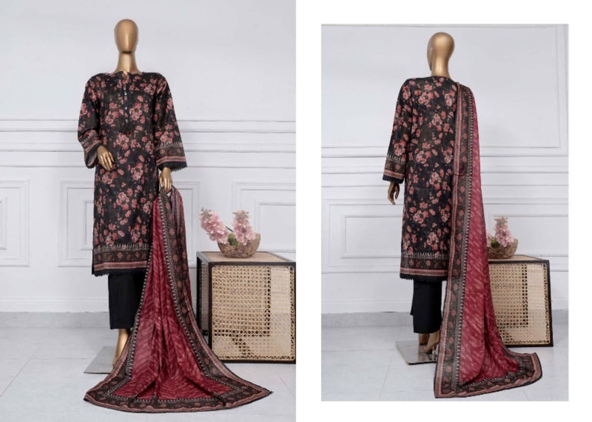 Sadabahar Printed Lawn M52 16