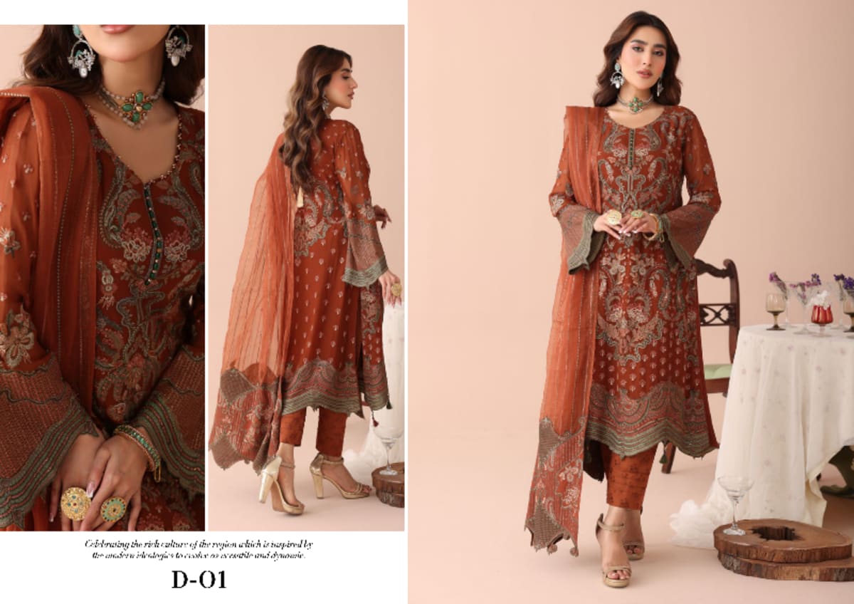 NOOR’S – Zinnia Luxury Chiffon
