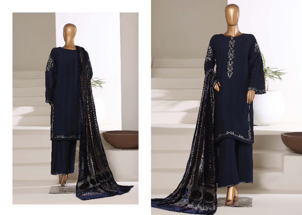 SADABAHAR LUXURY VISCOSE with Palachi Shawl 1 7