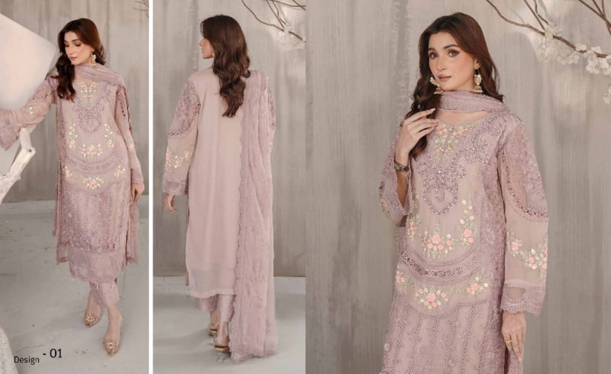 NOOR'S AERGUL LUXURY CHIFFON