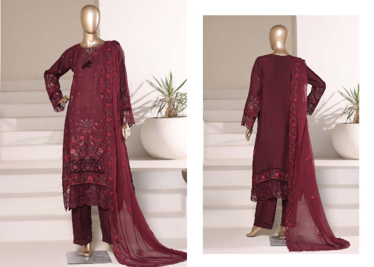 Sadabahar Luxury embroidered festive collection Vol-03 6