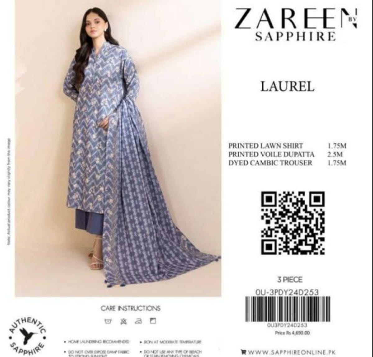 Zareen sapphire J52 10