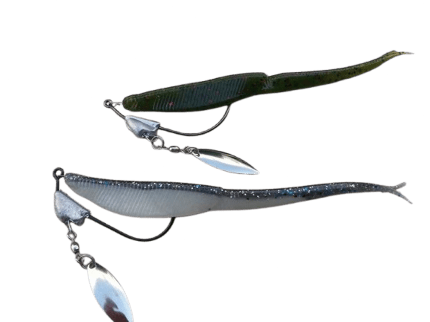 Flukes montados