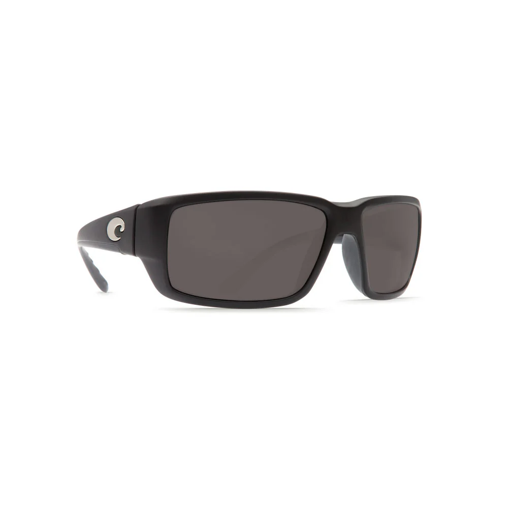 COSTA Lentes Polarizados Fantail Matte Black Global Fit Gray Mirror