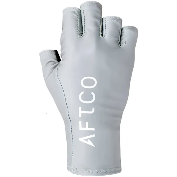 AFTCO Solago Sun Gloves Harbor Gray glovesg-hgra