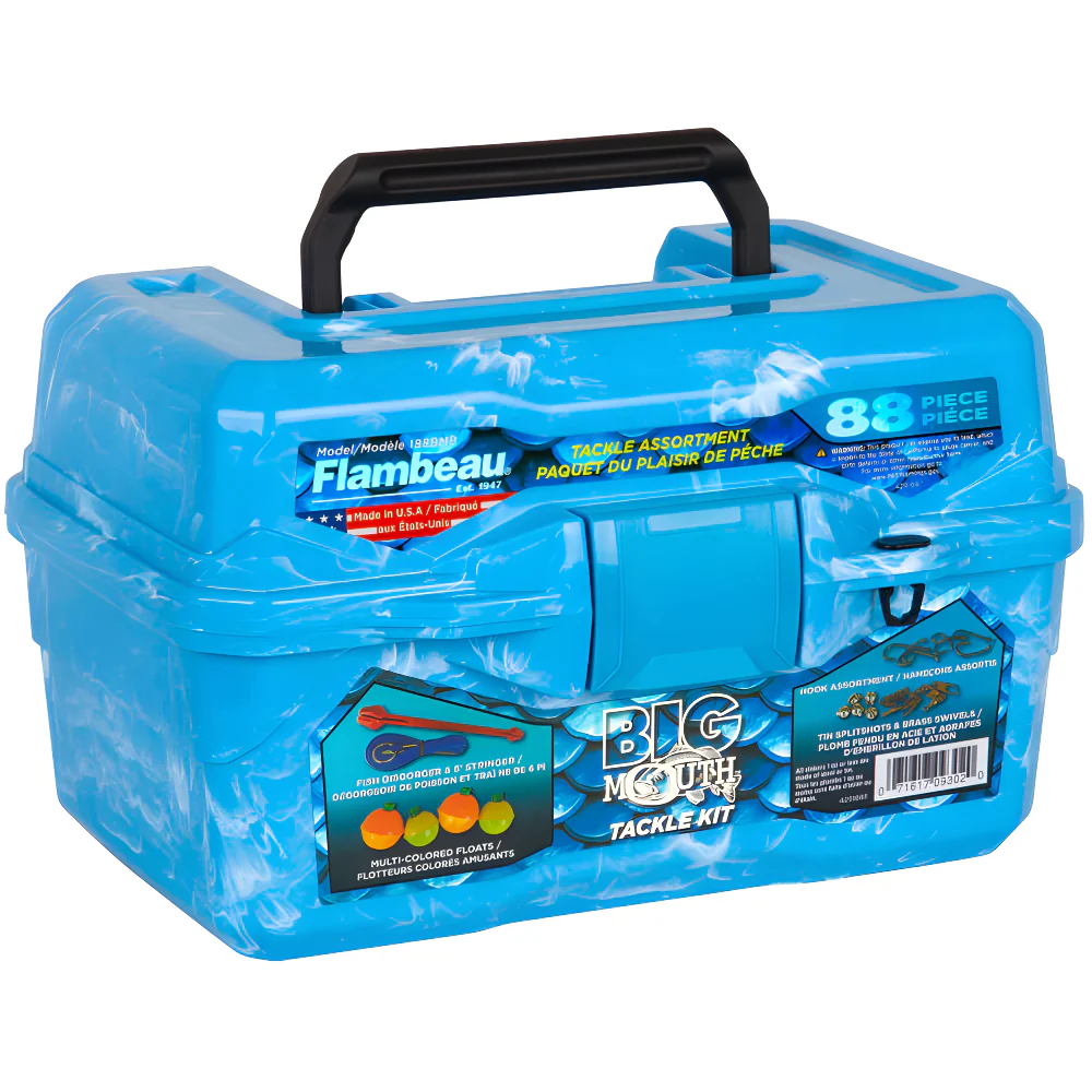 Flambeau Big Mouth Tackle Box Kit 355bmr
