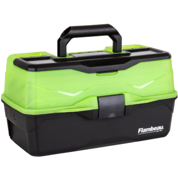 Flambeau Classic 3-Tray Frost Series Green 6383fg