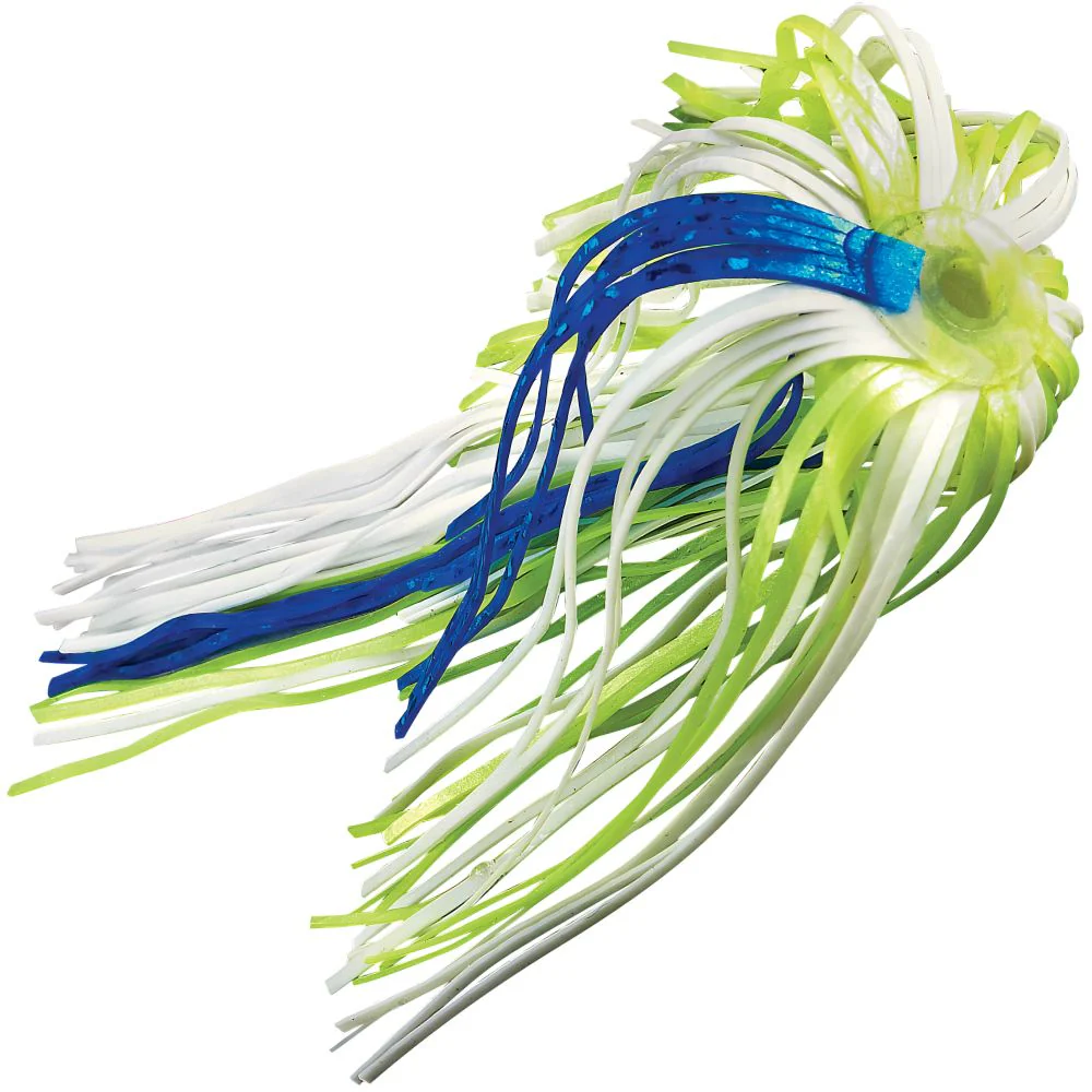 White Chartreuse Blue