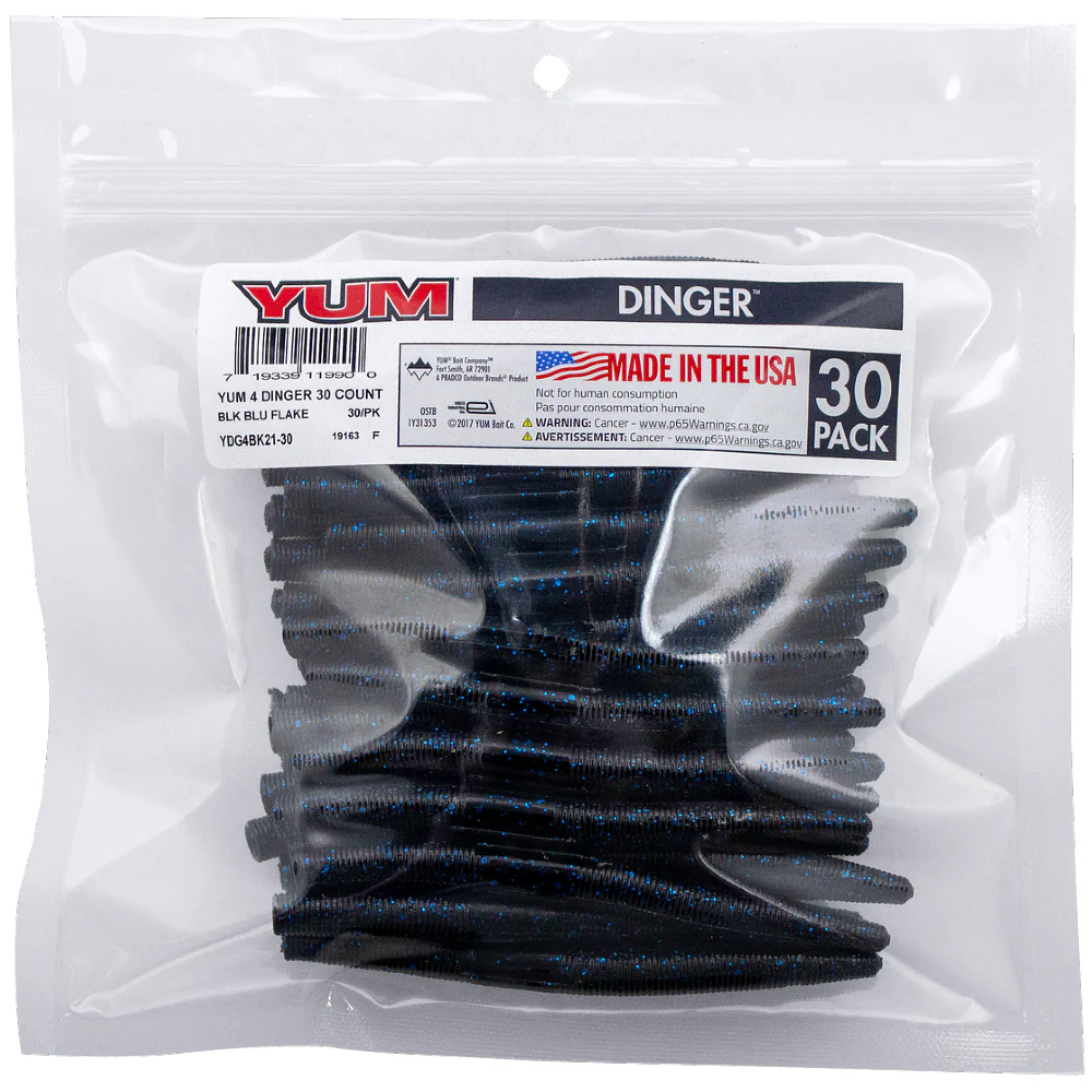 YUM Dinger 4" ydg4 (30 piezas)