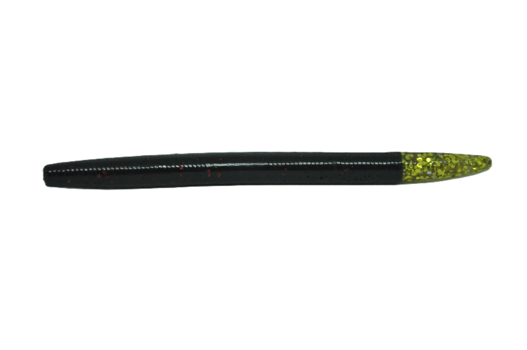 STICK BLACK RED NEON GOLD TAIL