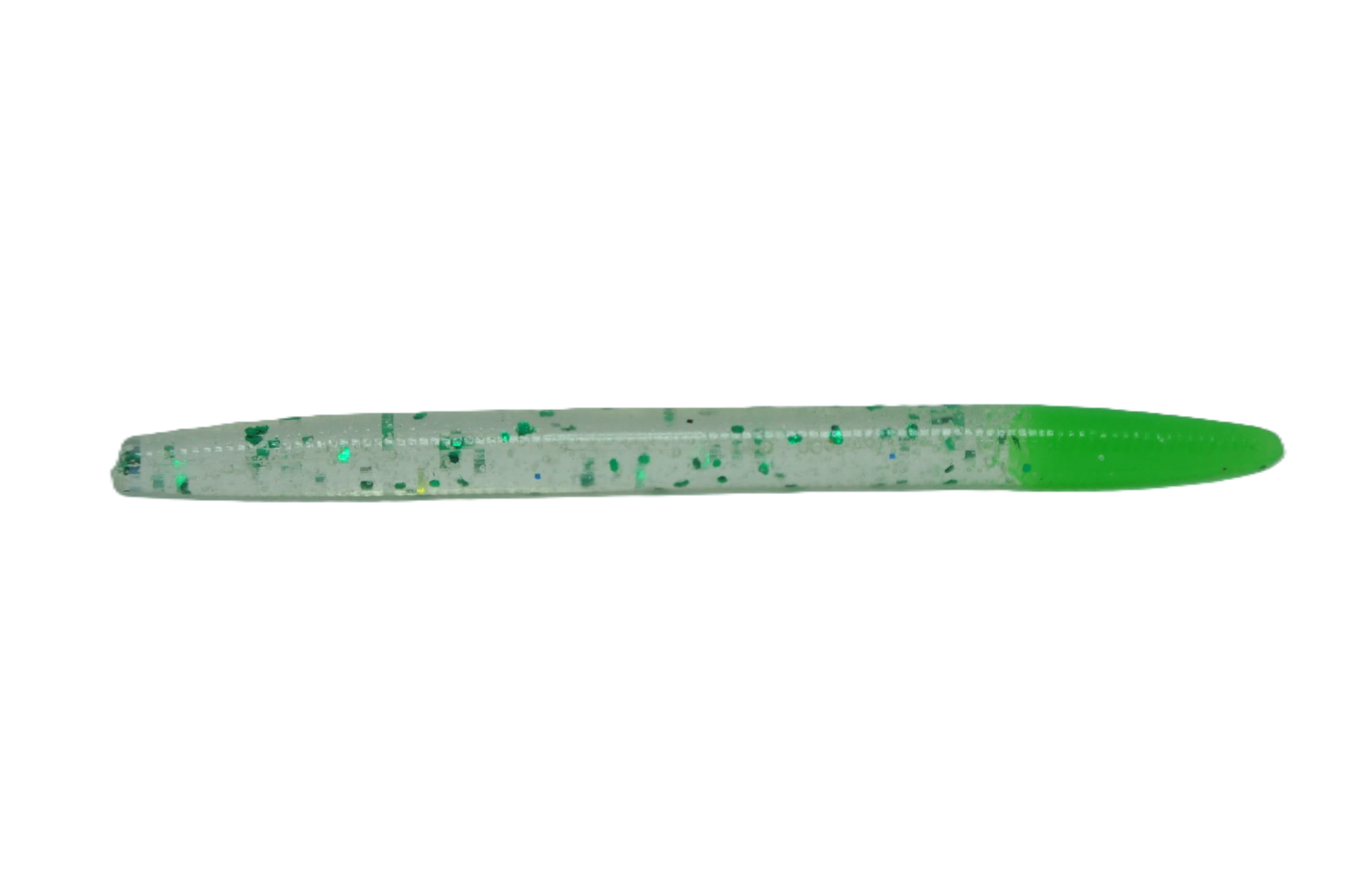 STICK CLEAR GREEN GLITTER LIMEADE TAIL