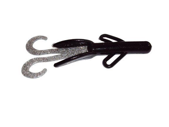 FAT HOG BLACK SILVER TAIL