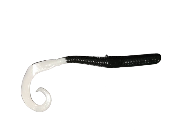CURLY TAIL BLACK WHITE TAIL
