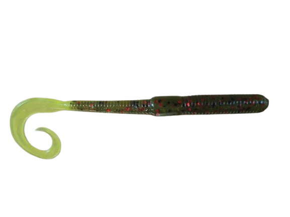 CURLY TAIL WATERMELON RED CHART TAIL