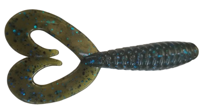 TWIN TAIL GRUB GREENPUMKIN BLUE