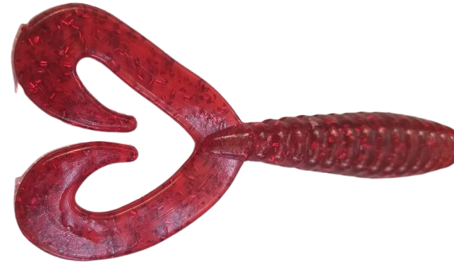 TWIN TAIL GRUB RUBY