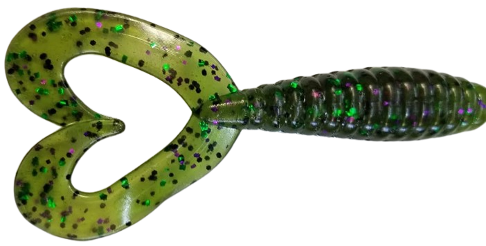 TWIN TAIL GRUB WATERMELON CANDY