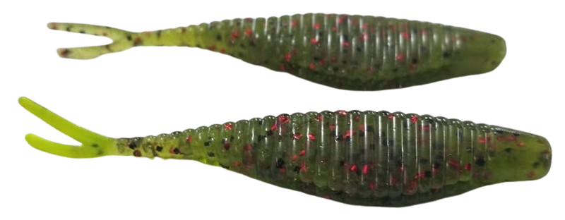 FLUKE 3" WATERMELON RED