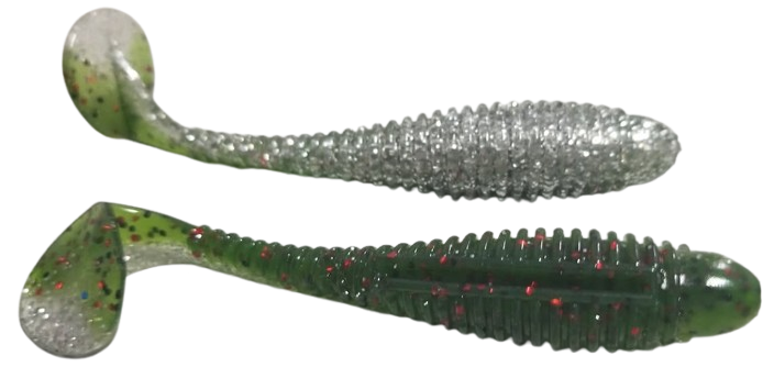 RING SWIM BAIT WATERMELON RED SILVER LAM