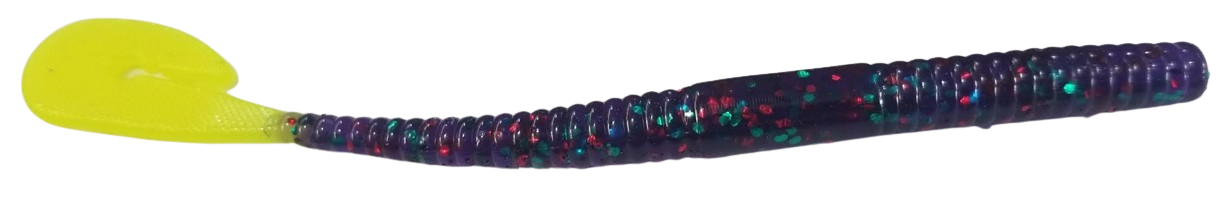 SPEED WORM JUNE BUG RED CHART TAIL