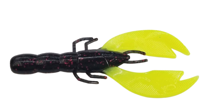 CRAW BLACK RED NEON TENAZA CHARTREUSE