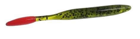 DROP SHOT WORM WATERMELON SEED ORANGE TAIL