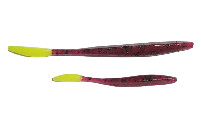 DROP SHOT WORM RED BUG CHART TAIL