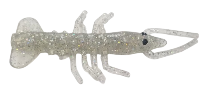 CAMARÓN 2" CLEAR SILVER HOLOGRAM