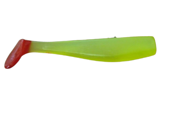 MINNOW CHARTEUSE RED TAIL