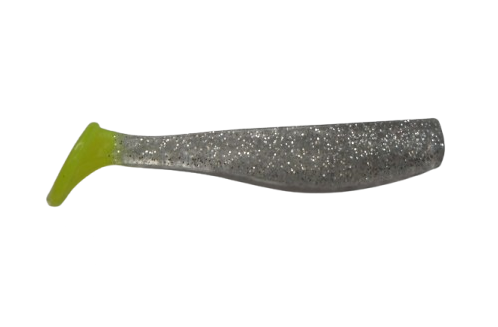 MINNOW CLEAR SPARKLE CHARTREUSE TAIL