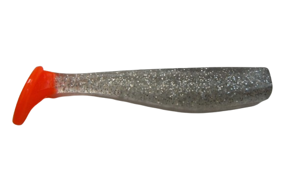 MINNOW CLEAR SPARKLE ORANGE TAIL