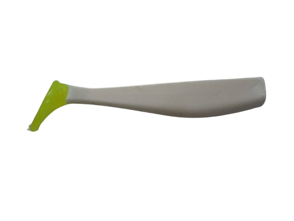 MINNOW WHITE CHARTREUSE TAIL