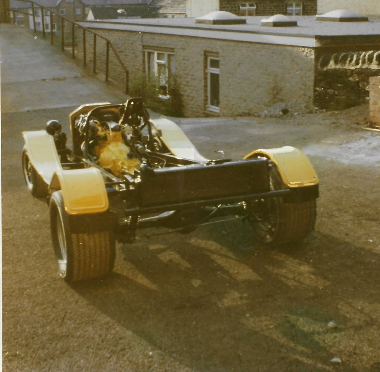 Chassis under construction