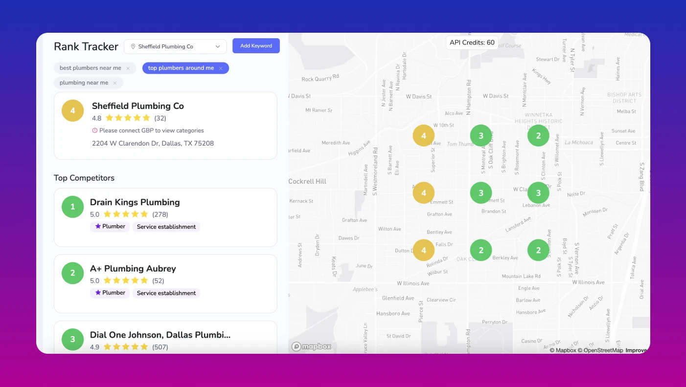 Local Traffic Ranks Struggling to Rank on Google Maps? | Free Local Rank Tracker by LocalPanda