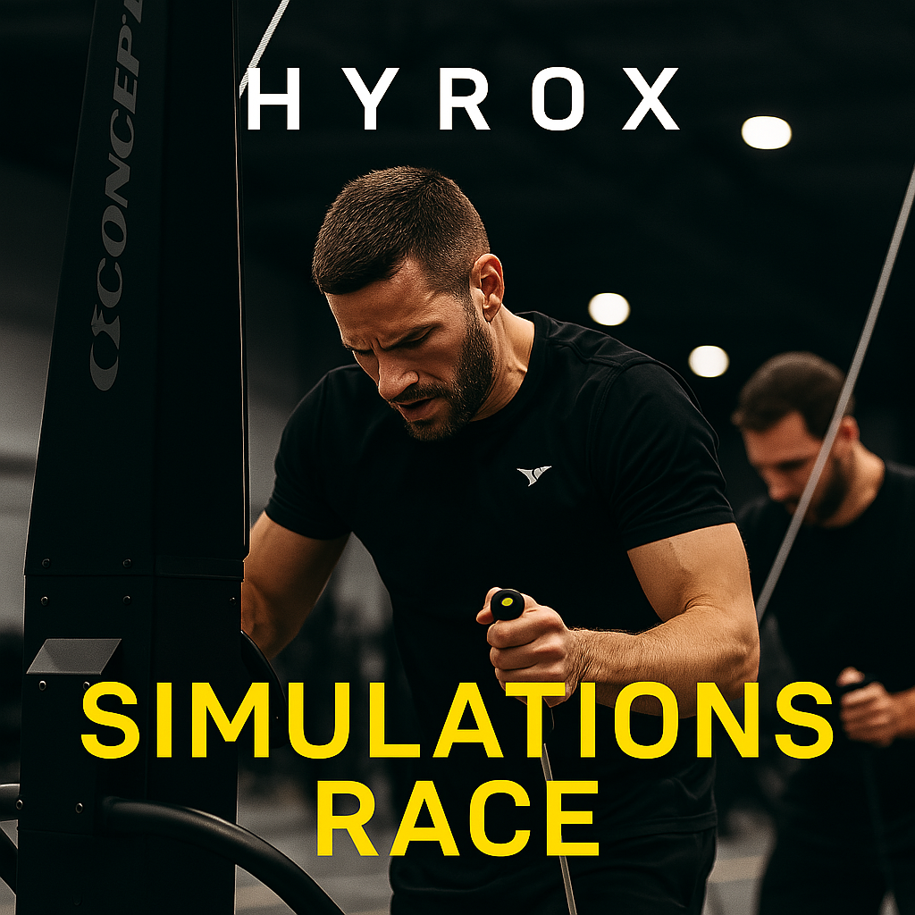 CrossFit Karlskoga HYROX Simulation  race