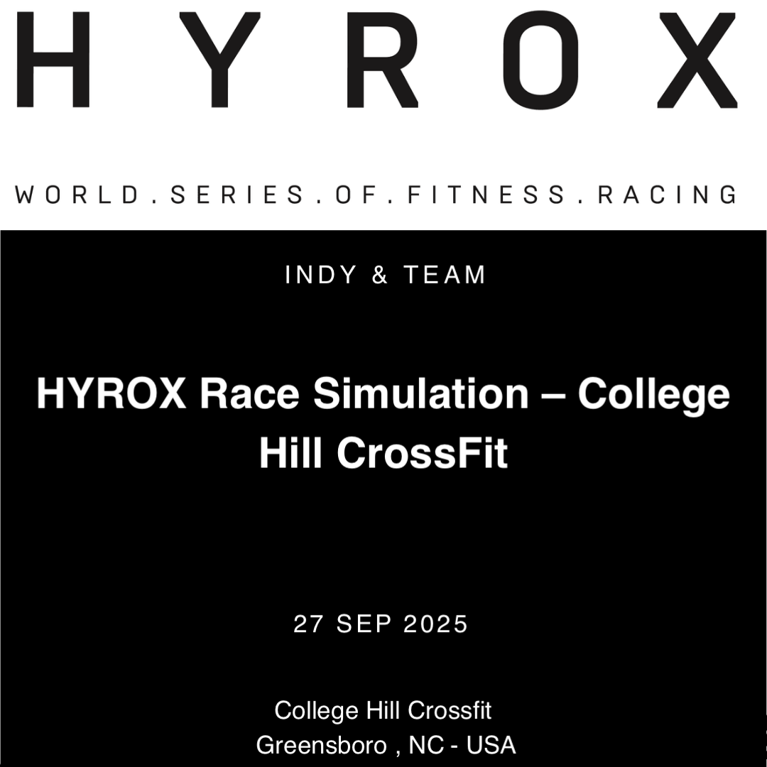 HYROX Race Simulation – College Hill  CrossFit