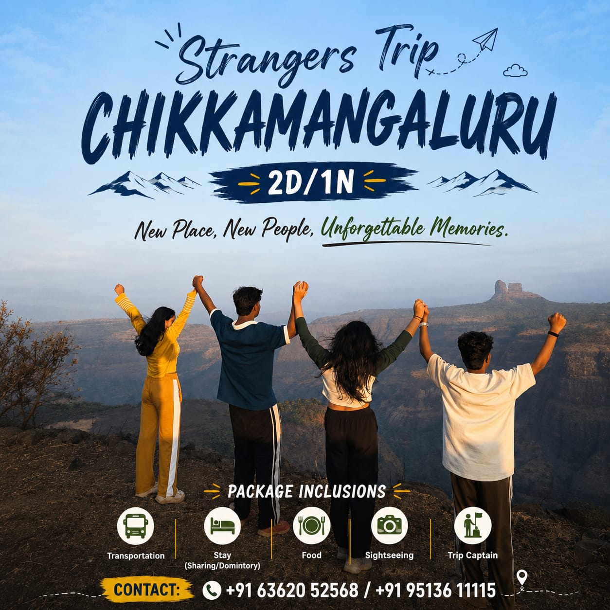 Chikmagalur Weekend Trip banner