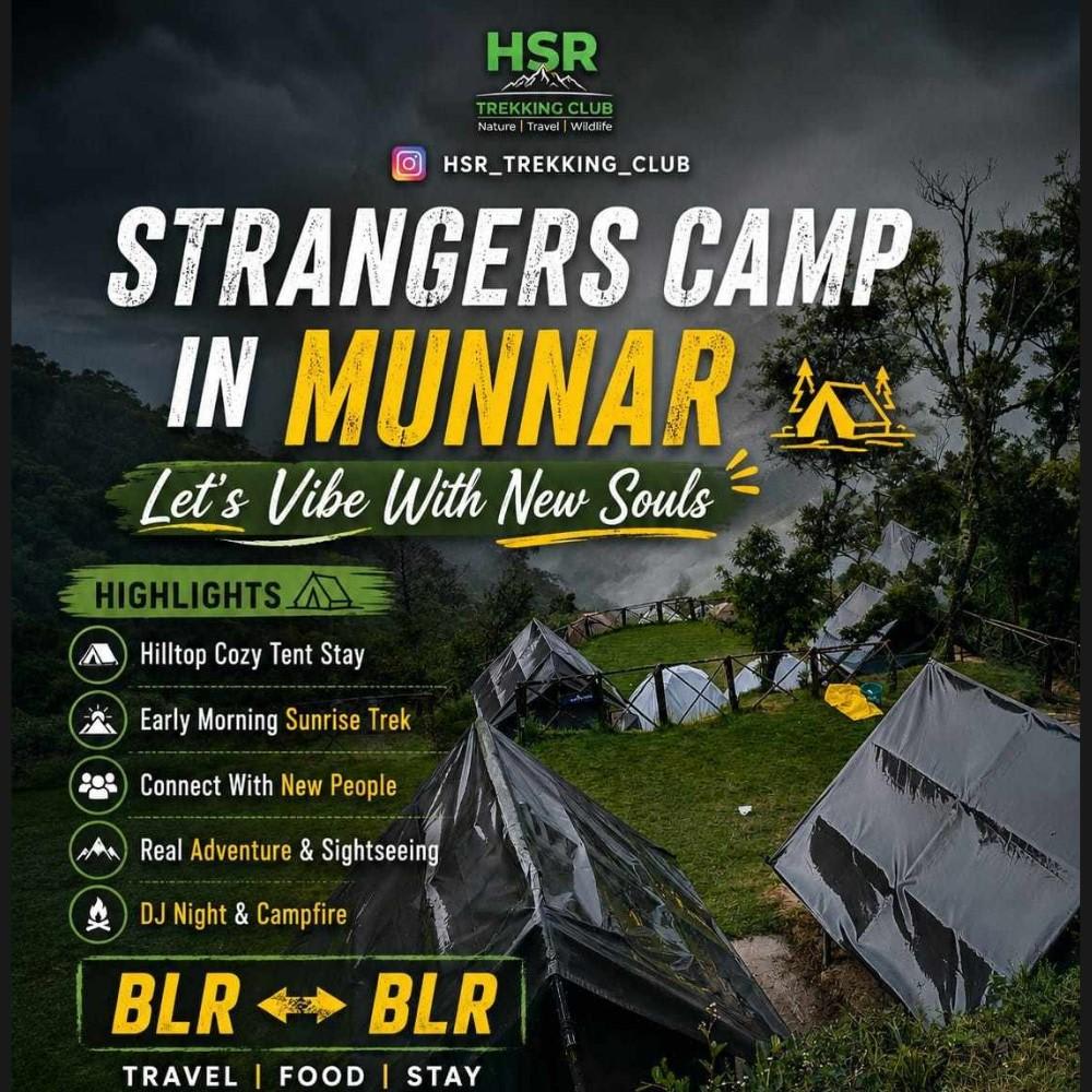 Strangers camp in Munnar | An exclusive Trip banner