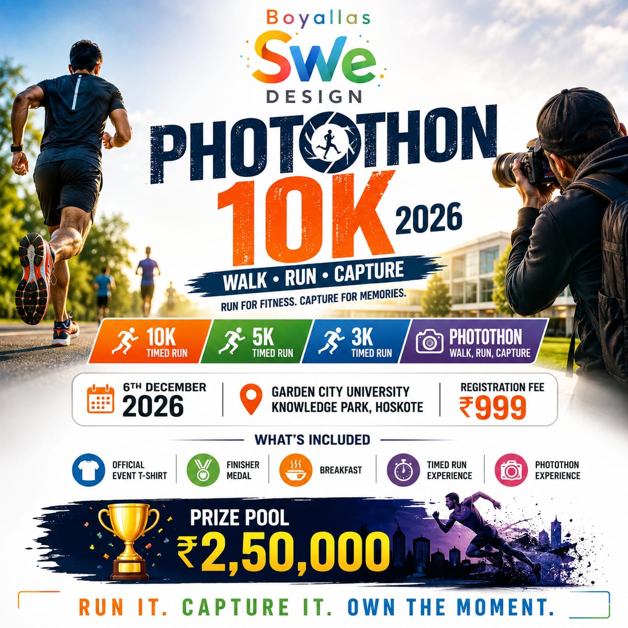 Photothon 10K 2026 banner