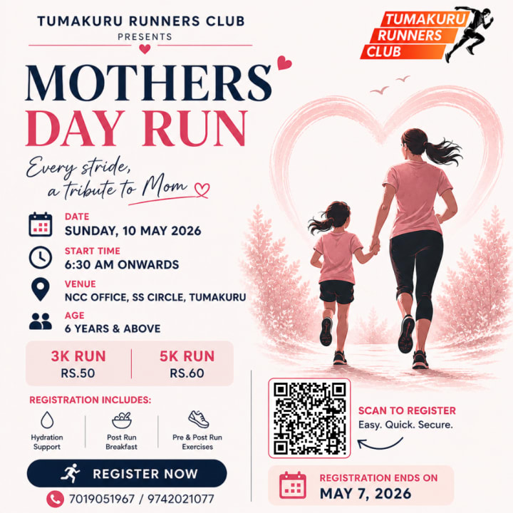 Mother's Day Run banner
