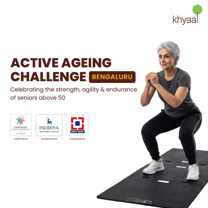 Khyaal Active Aging Challenge - Bengaluru Chapter banner