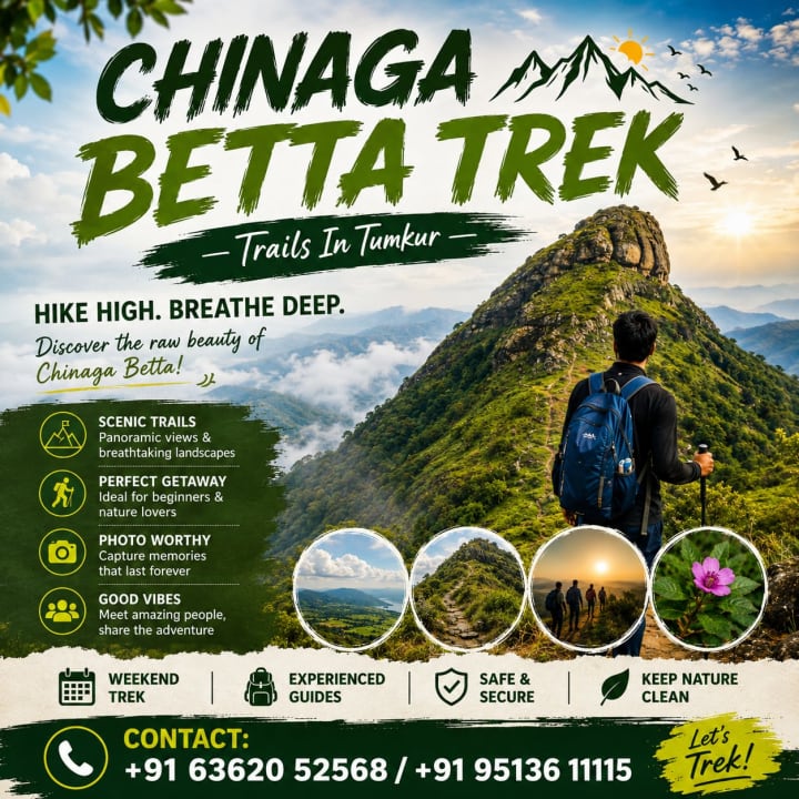 Chinaga Betta Day Trek banner