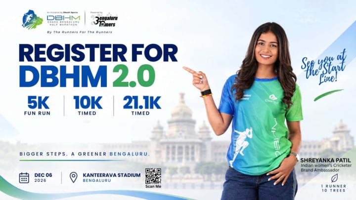Dhash Bengaluru Half Marathon 2026 banner