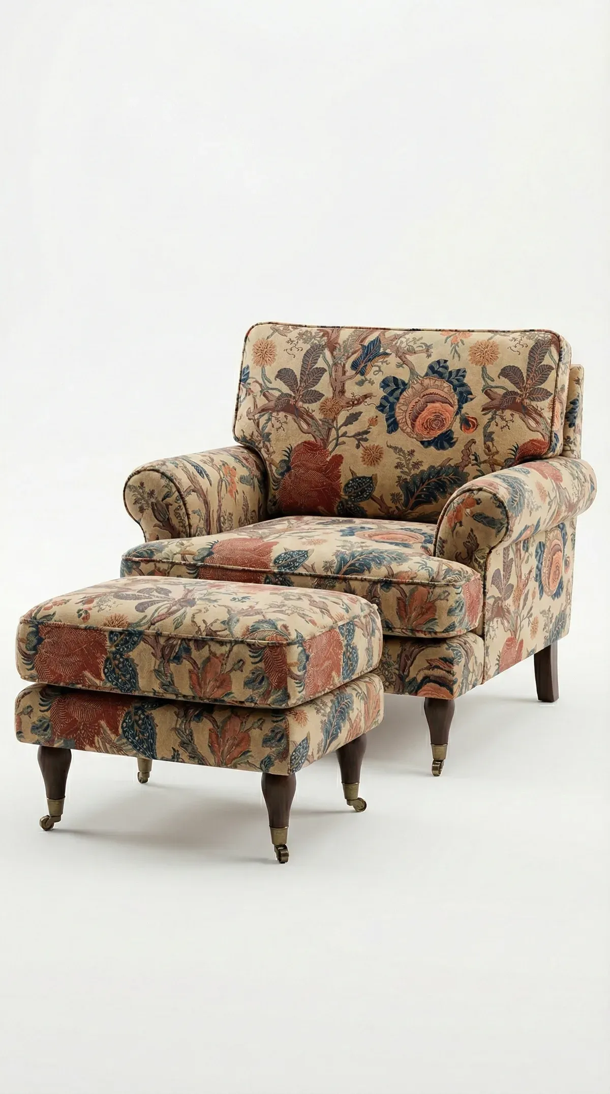 Heritage Bloom Lounge Chair