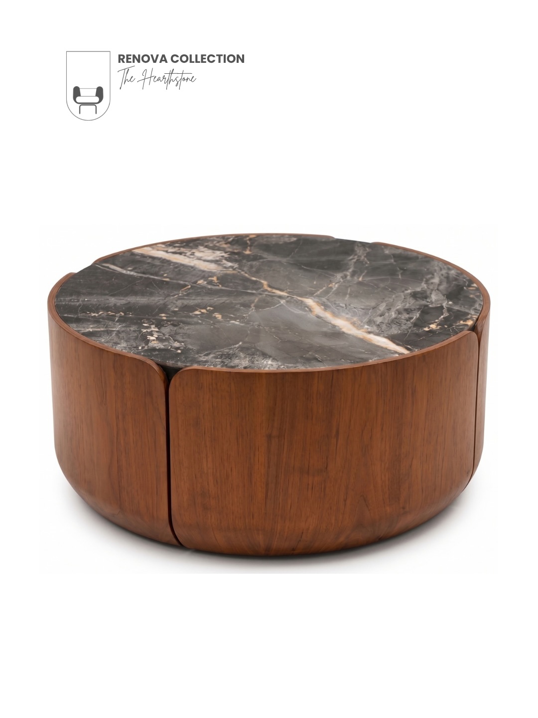 HEART STONE | sculpted around a meeting point of materials, where the weight of stone is balanced by…