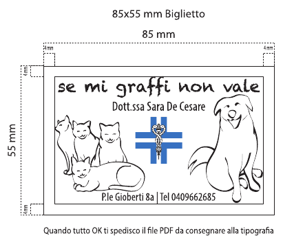 ambulatorio veterinario se mi graffi non vale