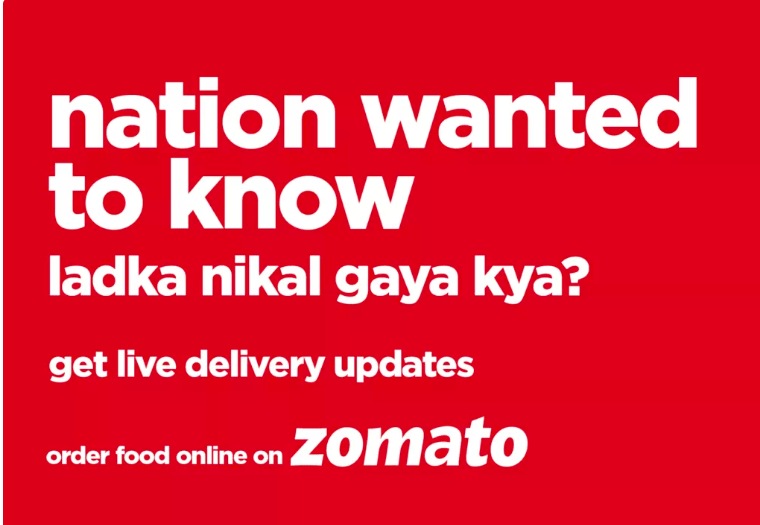 Zomato Ads