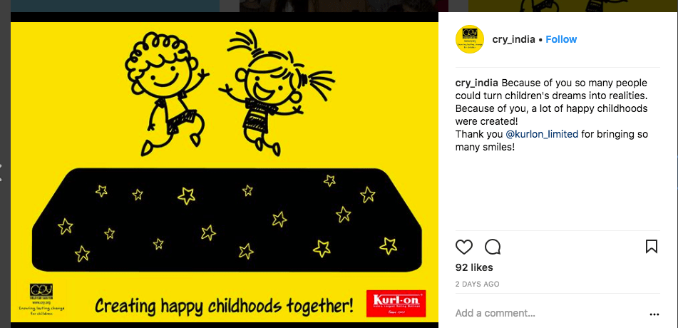 CRY instagram